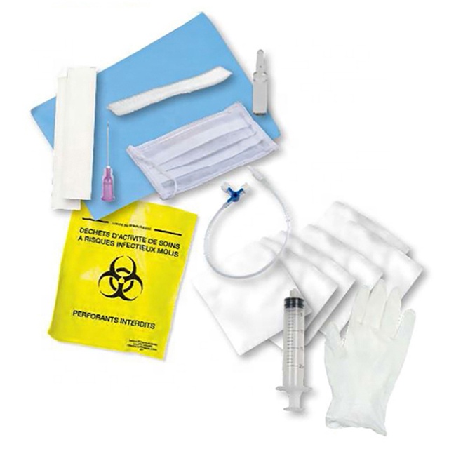 Ensemble de pansements de base à usage unique Kit de soins des plaies de procédure médicale Intercure Pack