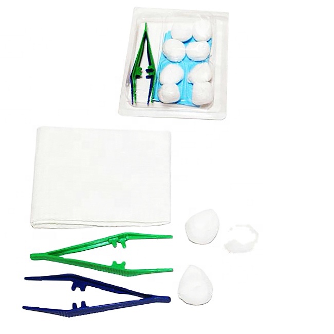 Set de pansements stériles jetables pack de dialyse médicale