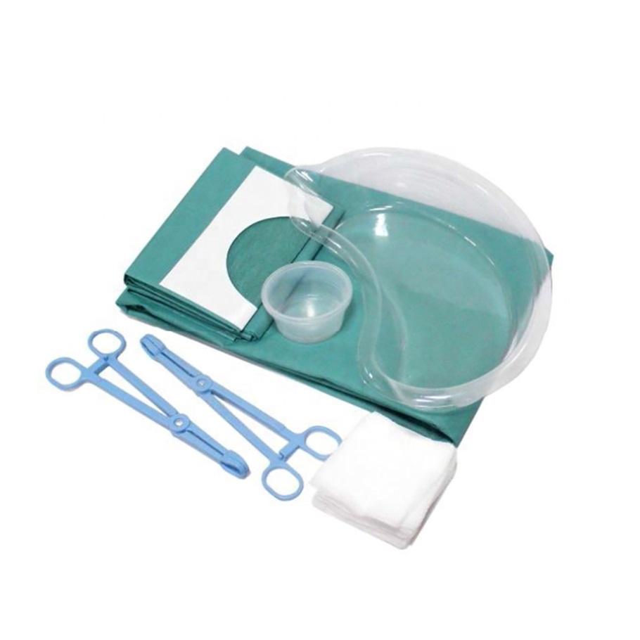 Ensemble de pansements stériles chirurgicaux jetables de base Ensemble d'emballage spinal Ensemble de pansements stériles chirurgicaux jetables de base Ensemble d'emballage spinal