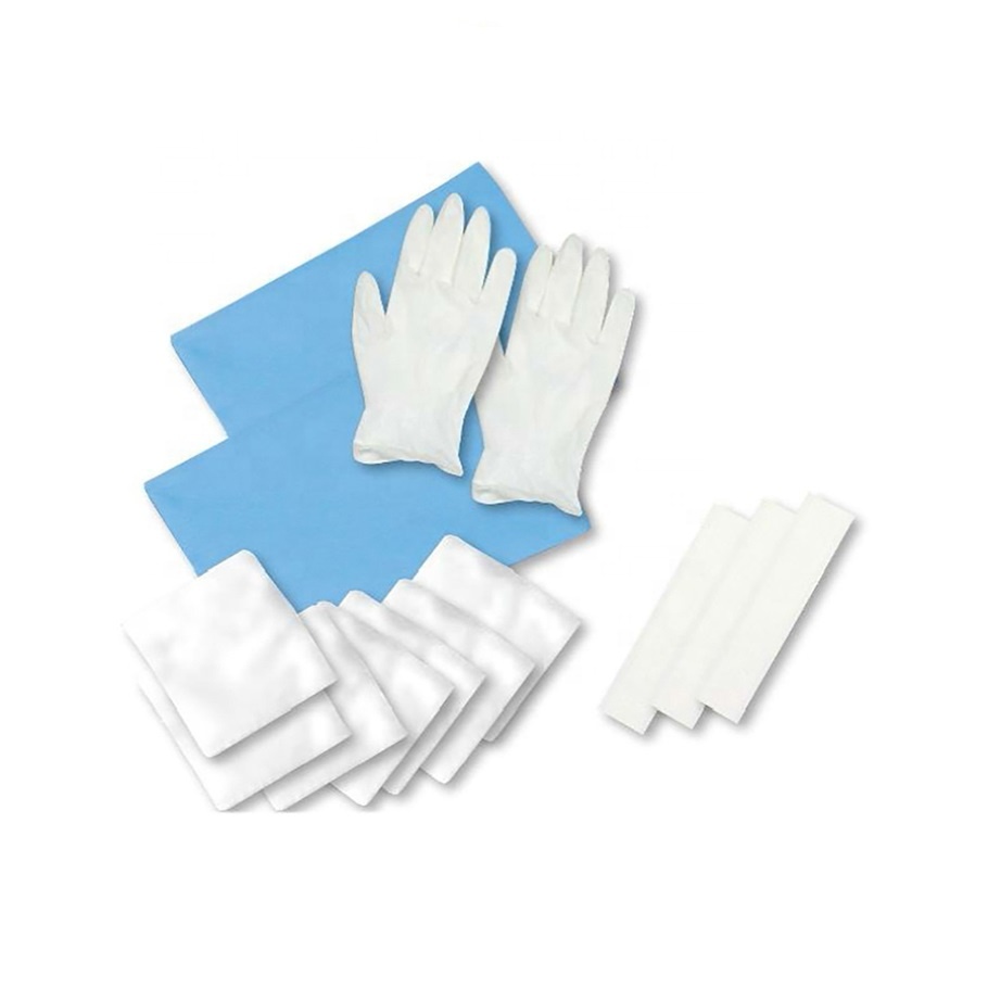 Kit de pansement chirurgical stérile kit de dialyse hospitalière jetable
