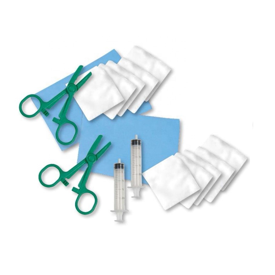 Kit de dialyse péritonéale chirurgicale hors tension kit de soins de dialyse rénale jetable médical pack de pansement