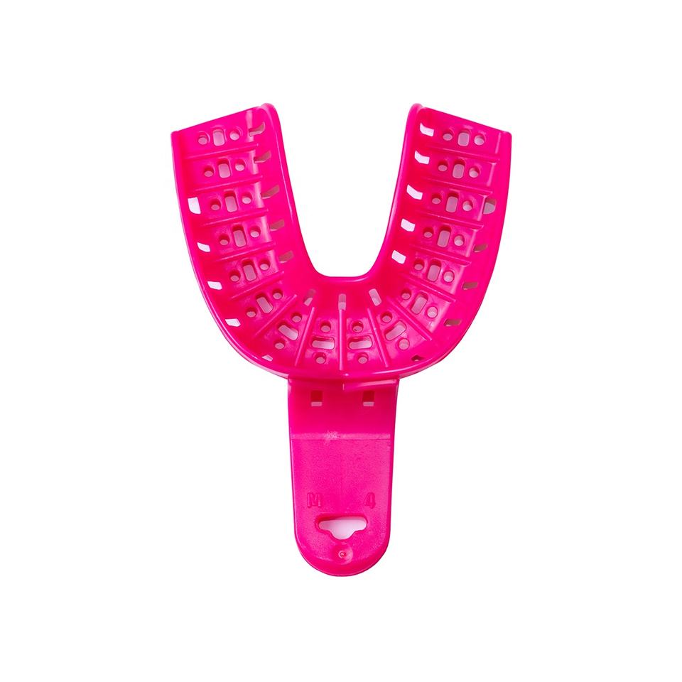 Usine chinoise PP en plastique plateau d'impression dentaire plateau d'impression jetables plateaux d'impression dentaire