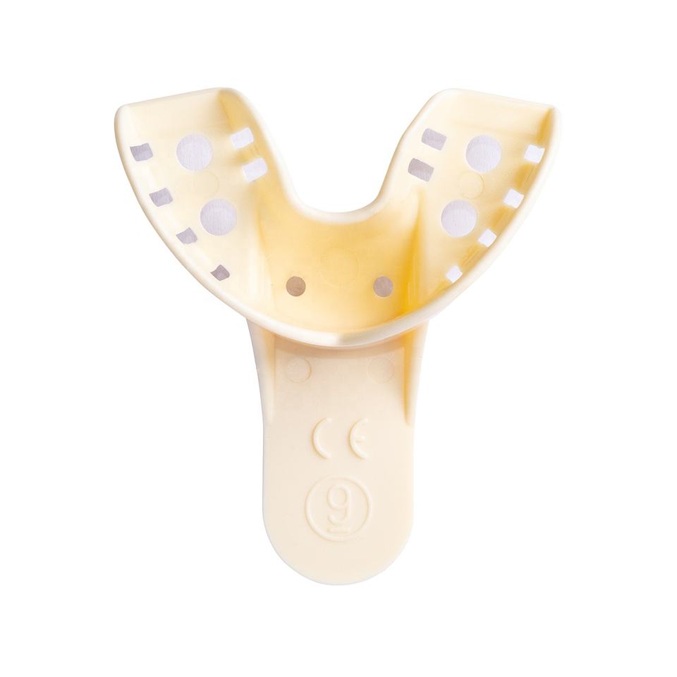 Vente en gros de porte-empreintes jetables en plastique à usage dentaire Vente en gros de porte-empreintes jetables en plastique à usage dentaire