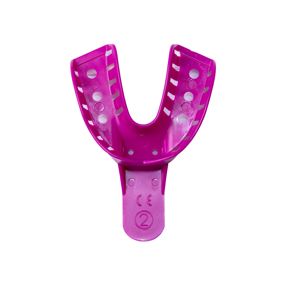 Porte-empreinte jetable porte-empreinte en plastique violet porte-empreinte dentaire Porte-empreinte jetable porte-empreinte en plastique violet porte-empreinte dentaire